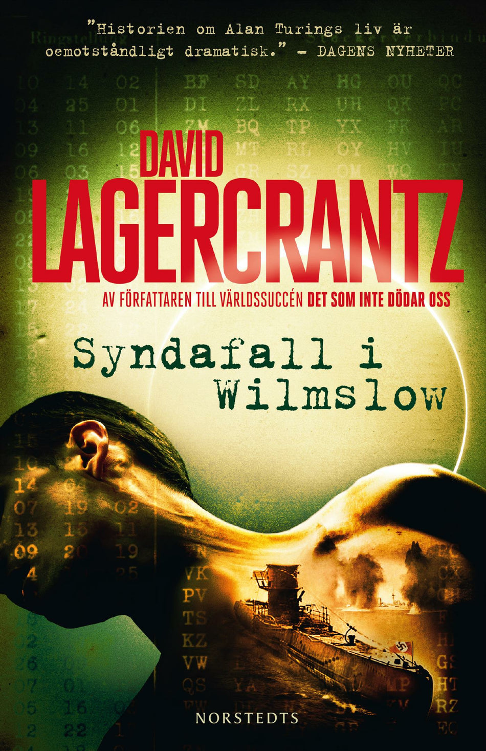 Valokuva kirjasta David Lagercrantz Syndafall i Wilmslow, kuuluu tuoteryhmään Ruots kaunokirjat.