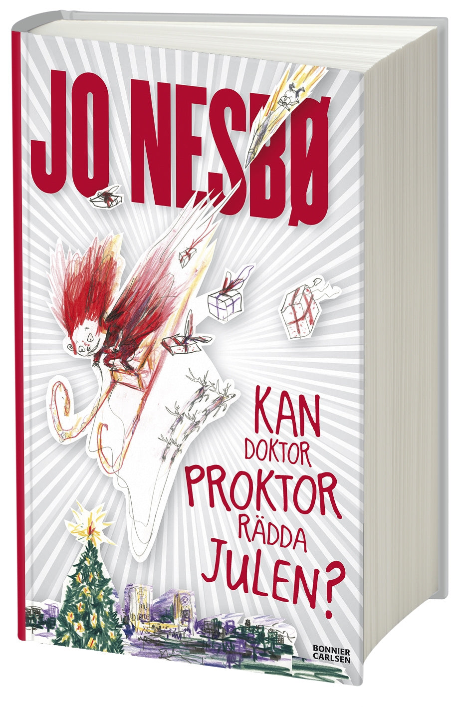 Valokuva kirjasta Jo Nesbø Kan doktor Proktor rädda julen?, kuuluu tuoteryhmään Ruots lapset nuoret ja sarjakuvat.
