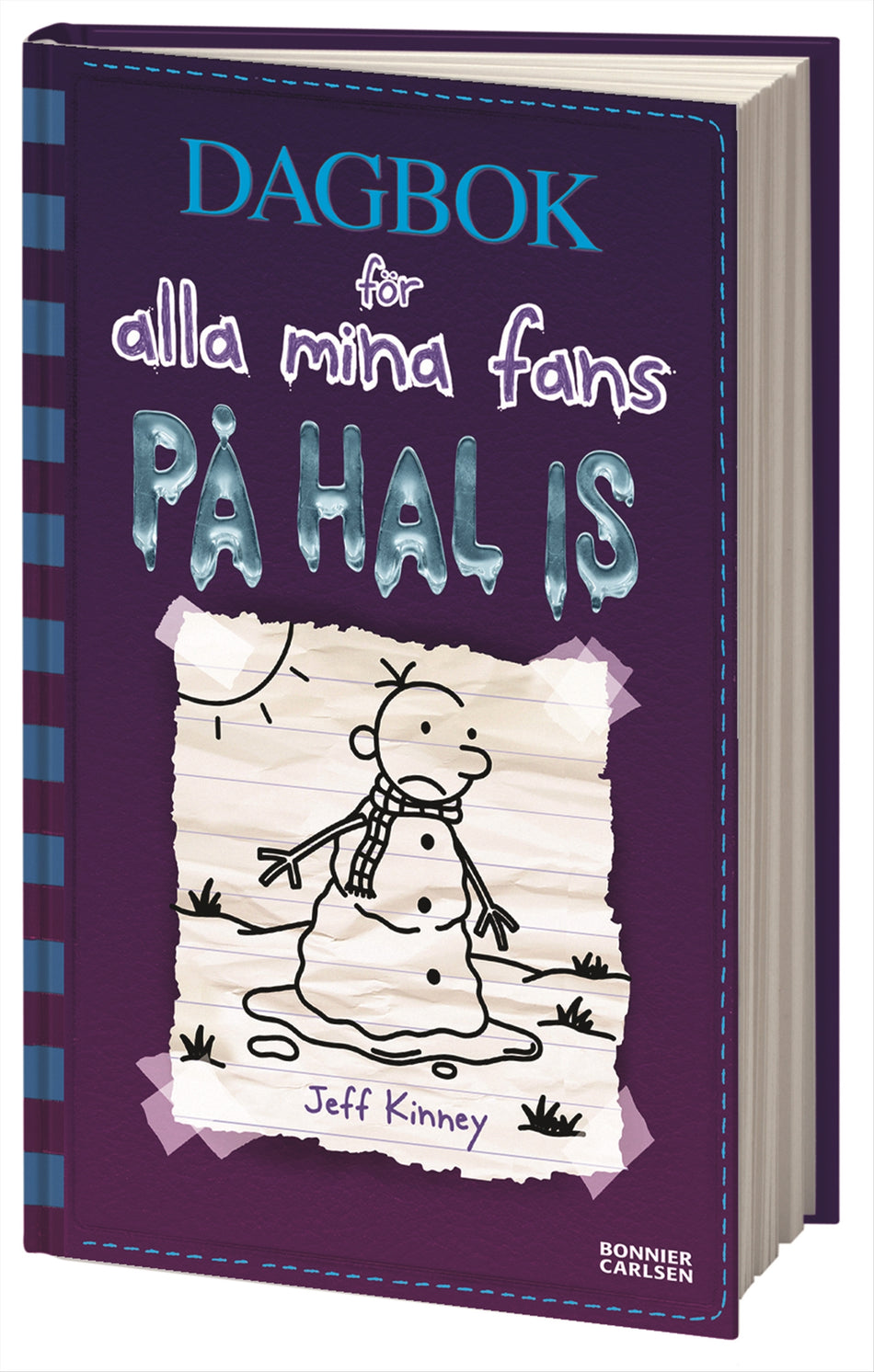 Valokuva kirjasta Jeff Kinney På hal is, kuuluu tuoteryhmään Ruots lapset nuoret ja sarjakuvat.