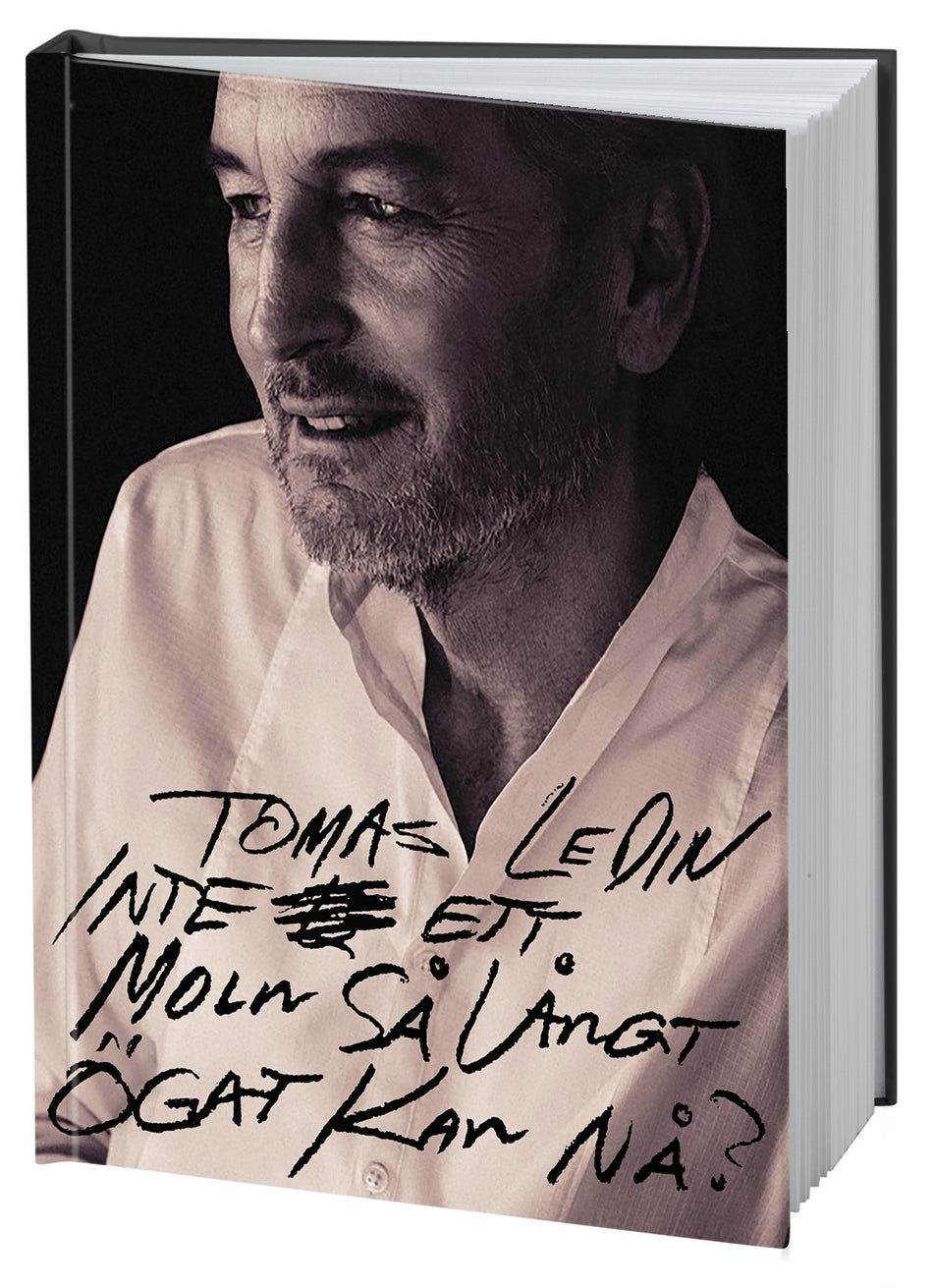 Valokuva kirjasta Tomas Ledin Inte ett moln så långt ögat kan nå?, kuuluu tuoteryhmään Ruots muu tieto.