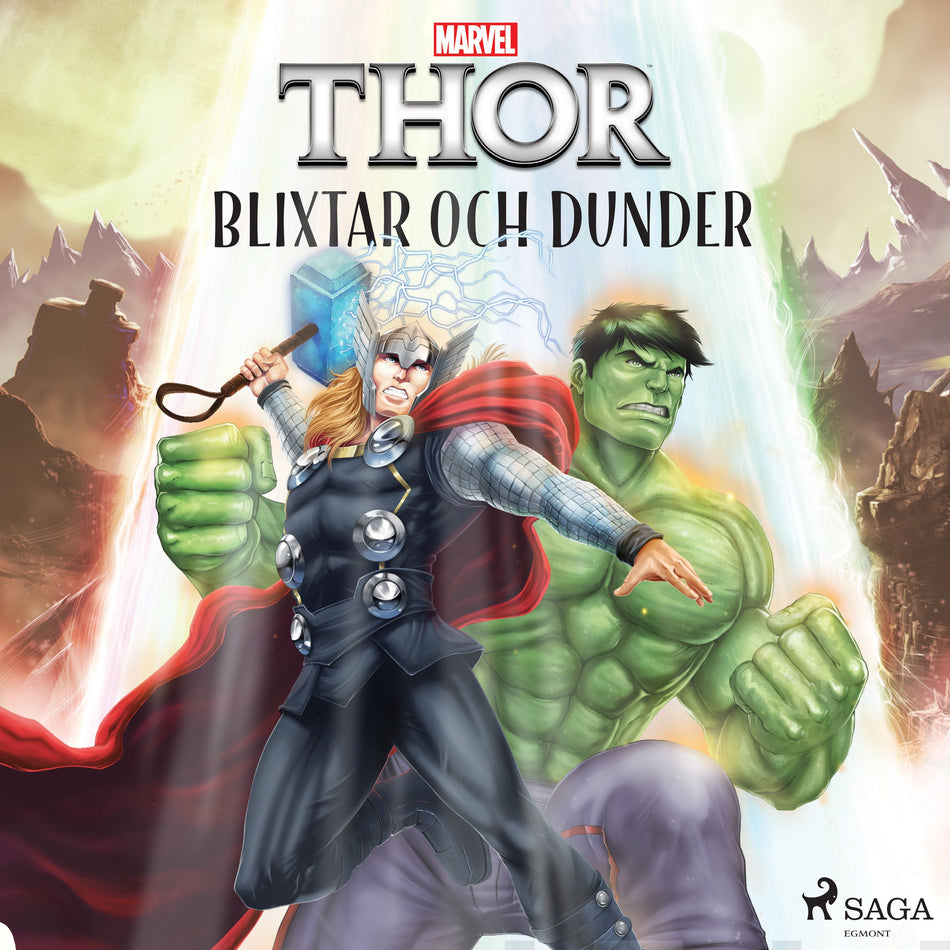 Valokuva kirjasta Marvel Thor - Blixtar och dunder, kuuluu tuoteryhmään Äänikirjat lapset ja nuoret.