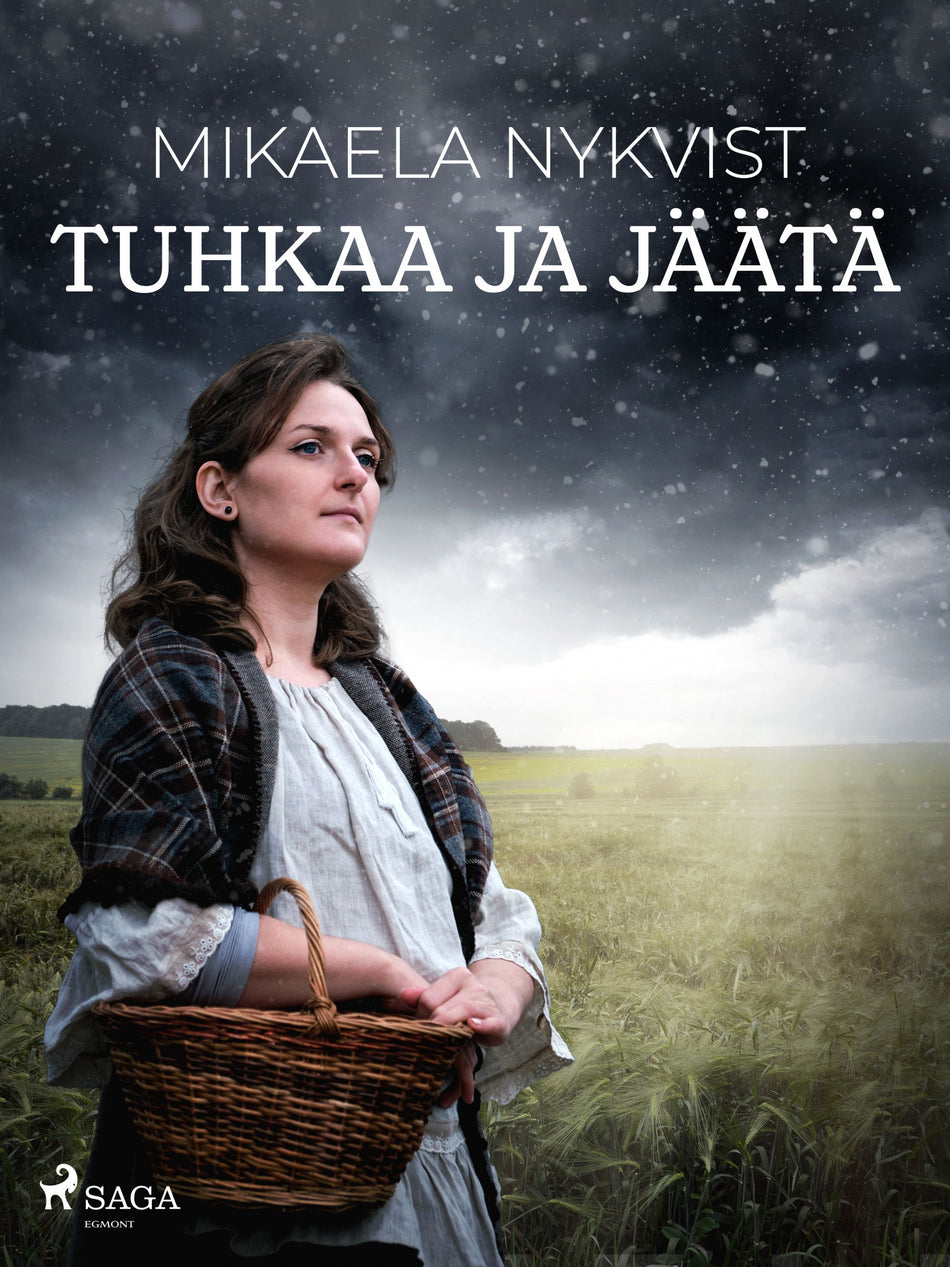 Valokuva kirjasta Mikaela Nykvist Tuhkaa ja jäätä, kuuluu tuoteryhmään E-kirjat kauno.