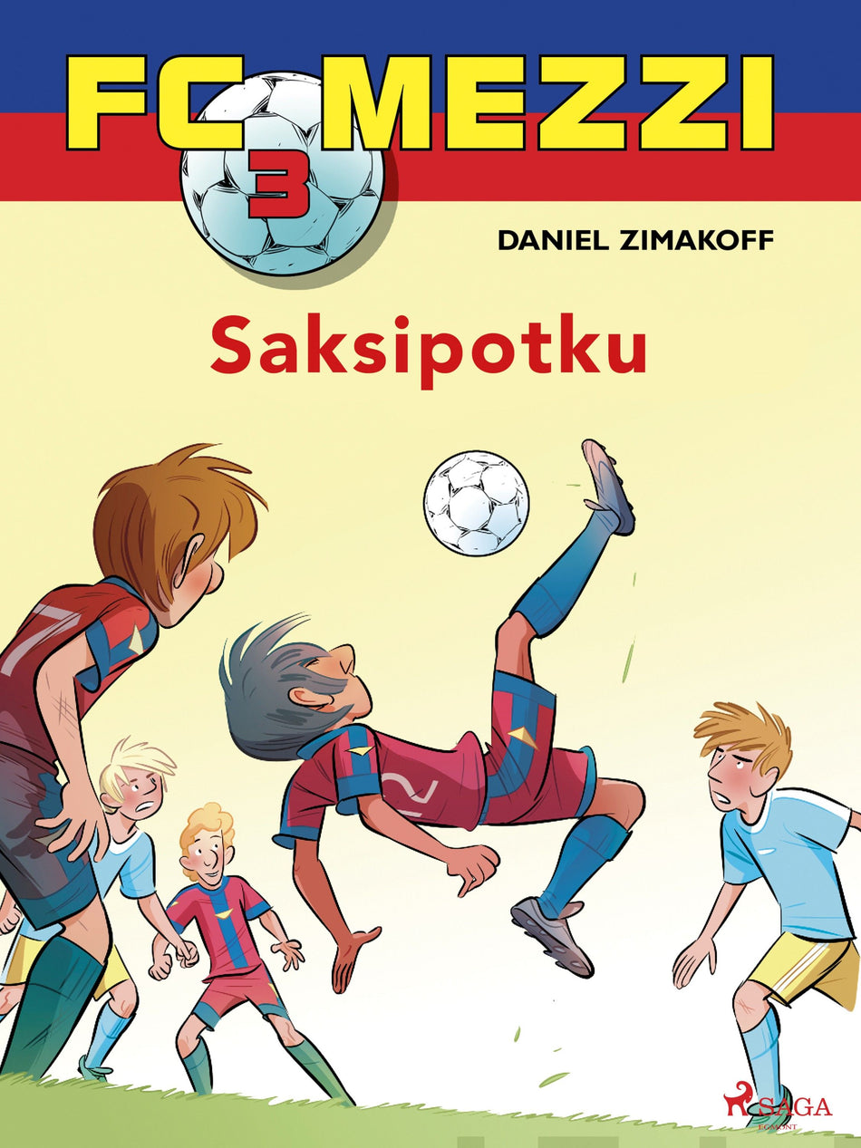 Valokuva kirjasta Daniel Zimakoff FC Mezzi 3 - Saksipotku, kuuluu tuoteryhmään E-kirjat lapset ja nuoret.