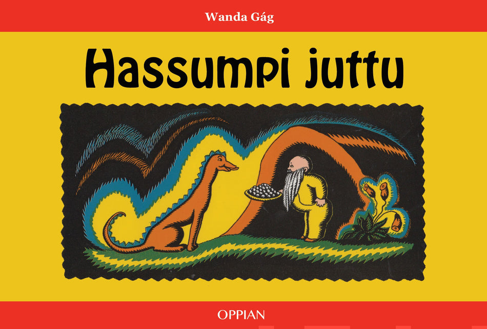 Valokuva kirjasta Wanda Gág Hassumpi juttu, kuuluu tuoteryhmään Lasten kuvakirjat.