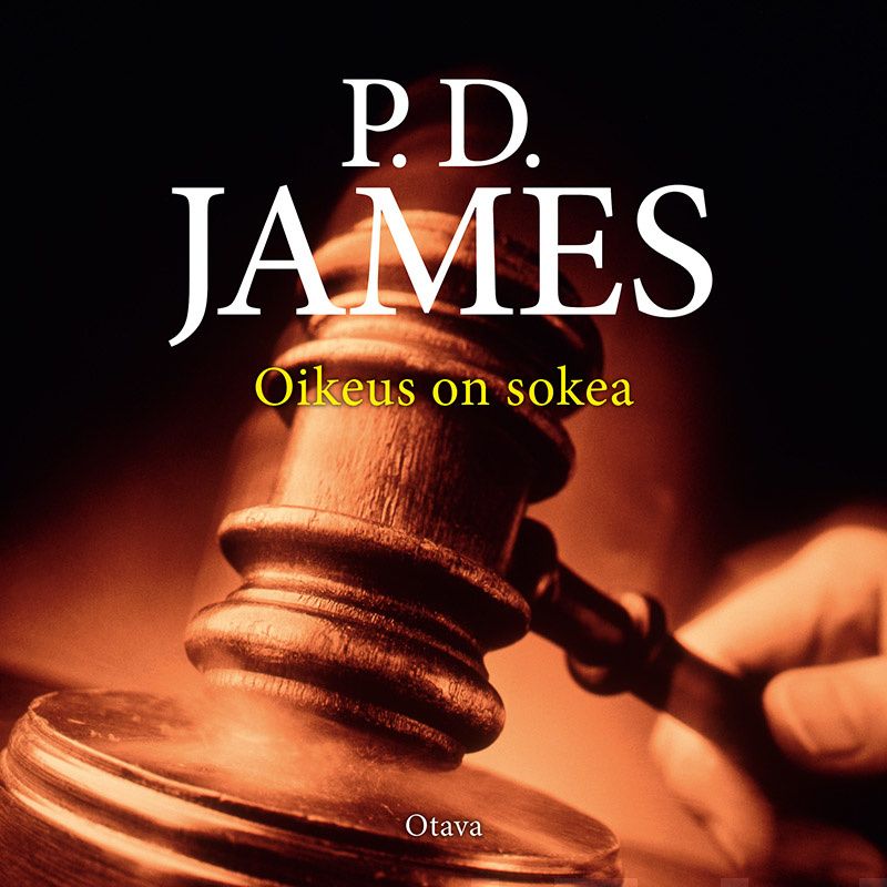 Valokuva kirjasta P. D. James Oikeus on sokea, kuuluu tuoteryhmään Äänikirjat kauno.