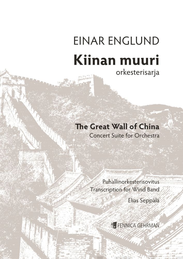 Valokuva kirjasta  Kiinan muuri - The Great Wall of China : large score, kuuluu tuoteryhmään Musiikki.