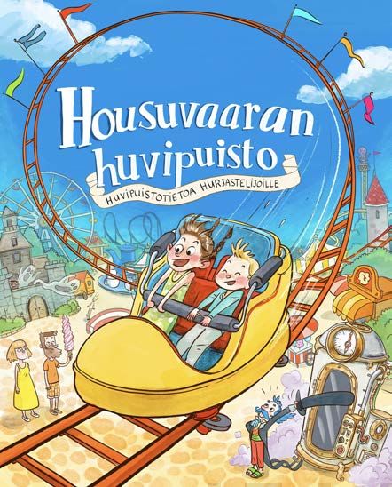 Valokuva kirjasta Vuokko Hurme Housuvaaran huvipuisto, kuuluu tuoteryhmään Lasten kuvakirjat.