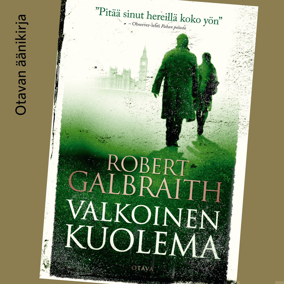 Valokuva kirjasta Robert Galbraith Valkoinen kuolema, kuuluu tuoteryhmään Äänikirjat kauno.