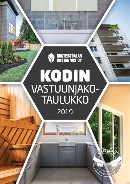 Valokuva kirjasta  Kodin vastuunjakotaulukko 2019, kuuluu tuoteryhmään Talous yhteiskunta.