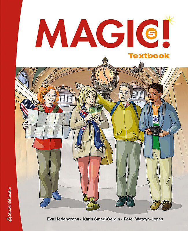 Valokuva kirjasta Eva Hedencrona / Karin Smed-Gerdin / Peter Watcyn-Jones Magic! 5 Elevpaket (Bok + digital produkt), kuuluu tuoteryhmään Ruots lapset nuoret ja sarjakuvat.
