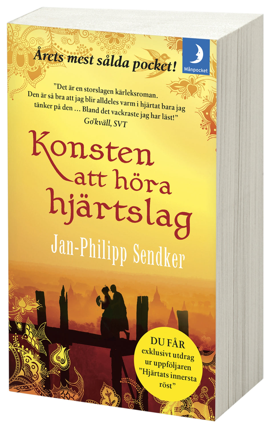Valokuva kirjasta Jan-Philipp Sendker Konsten att höra hjärtslag, kuuluu tuoteryhmään Ruots kaunokirjat.