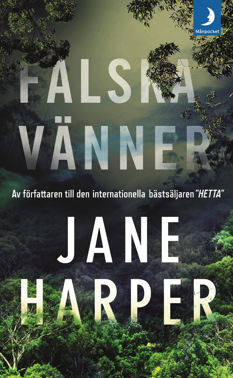 Valokuva kirjasta Jane Harper Falska vänner, kuuluu tuoteryhmään Ruots kaunokirjat.