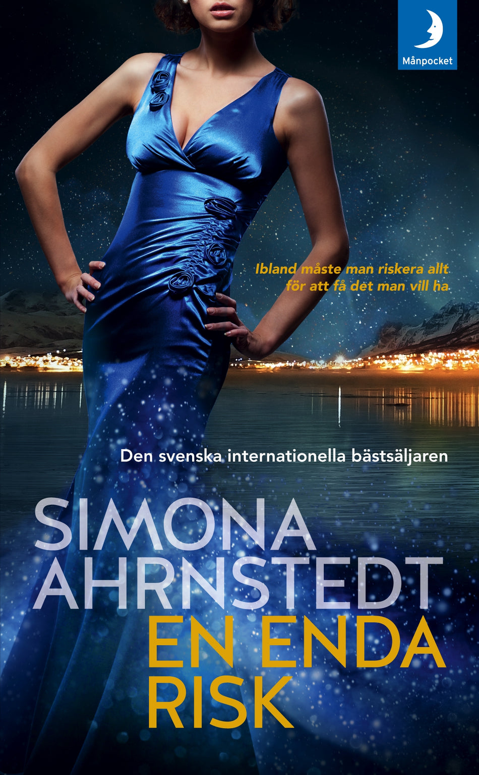 Valokuva kirjasta Simona Ahrnstedt En enda risk, kuuluu tuoteryhmään Ruots kaunokirjat.