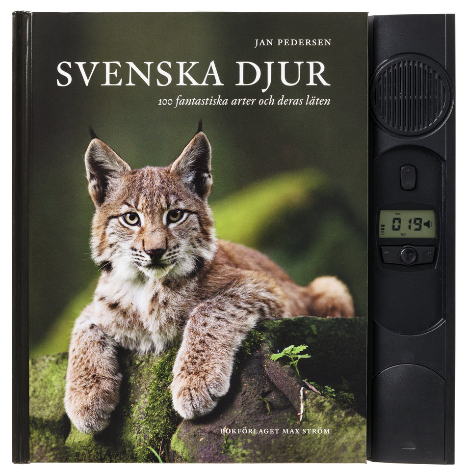 Valokuva kirjasta Jan Pedersen Svenska djur : 100 svenska arter och deras läten, kuuluu tuoteryhmään Ruots harrasteet taide.