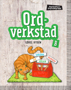 Valokuva kirjasta Görel Hydén Plockepinn - Ordverkstad B, kuuluu tuoteryhmään Ruots muu tieto.