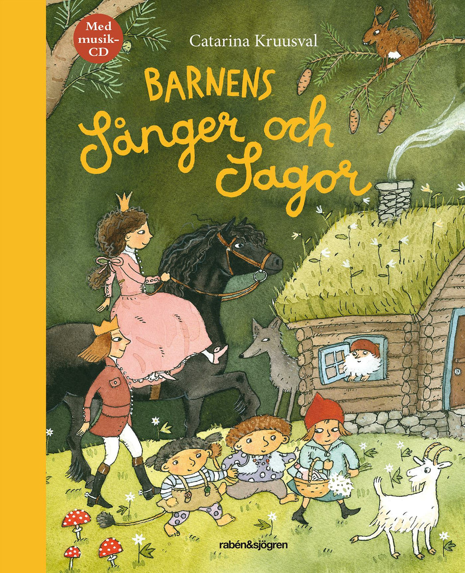 Valokuva kirjasta Catarina Kruusval Barnens sånger och sagor, kuuluu tuoteryhmään Ruots lapset nuoret ja sarjakuvat.