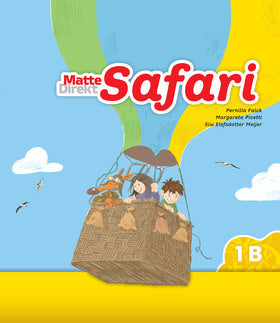 Valokuva kirjasta Margareta Picetti / Pernilla Falck / Siw Elofsdotter Meijer Matte Direkt Safari 1B Elevbok, kuuluu tuoteryhmään Ruots lapset nuoret ja sarjakuvat.