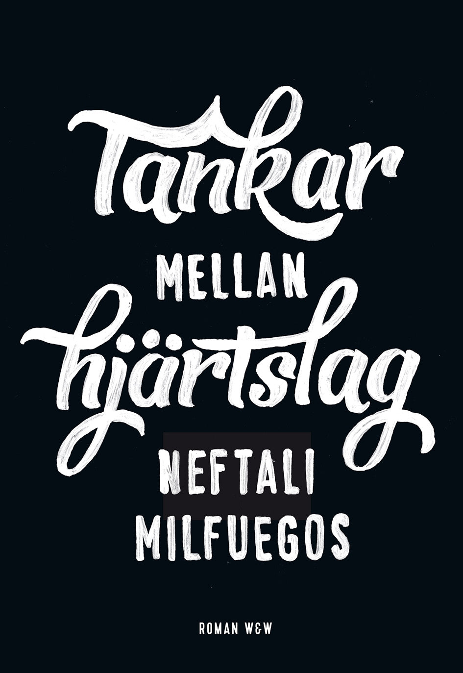 Valokuva kirjasta Neftali Milfuegos Tankar mellan hjärtslag, kuuluu tuoteryhmään Ruots kaunokirjat.