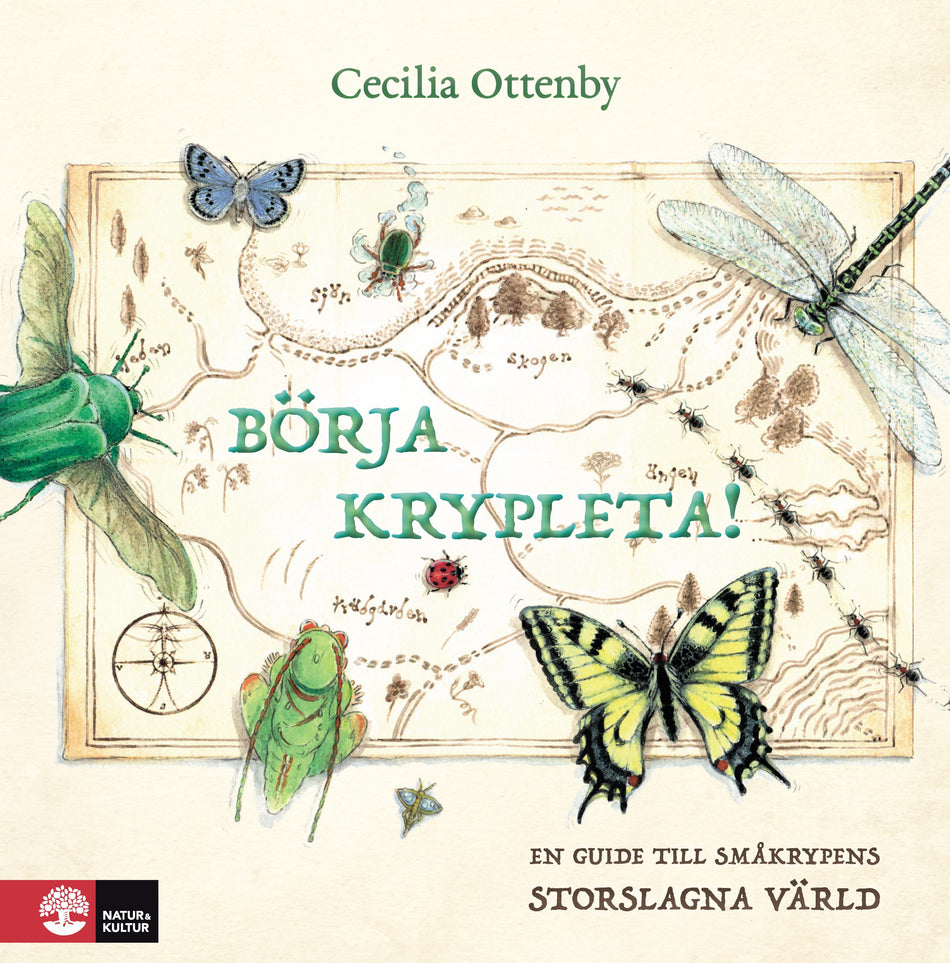 Valokuva kirjasta Cecilia Ottenby Börja krypleta! : En guide till småkrypens Storslagna värld, kuuluu tuoteryhmään Ruots lapset nuoret ja sarjakuvat.