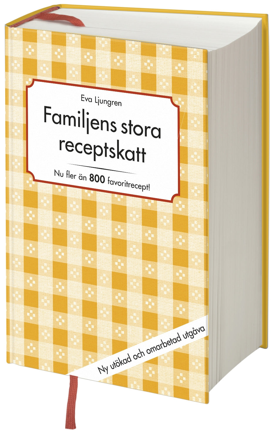 Valokuva kirjasta Eva Ljungren Familjens stora receptskatt, kuuluu tuoteryhmään Ruots harrasteet taide.