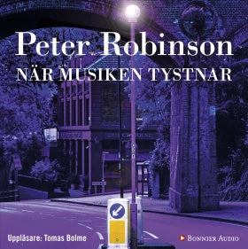 Valokuva kirjasta Peter Robinson När musiken tystnar, kuuluu tuoteryhmään Ruots kaunokirjat.
