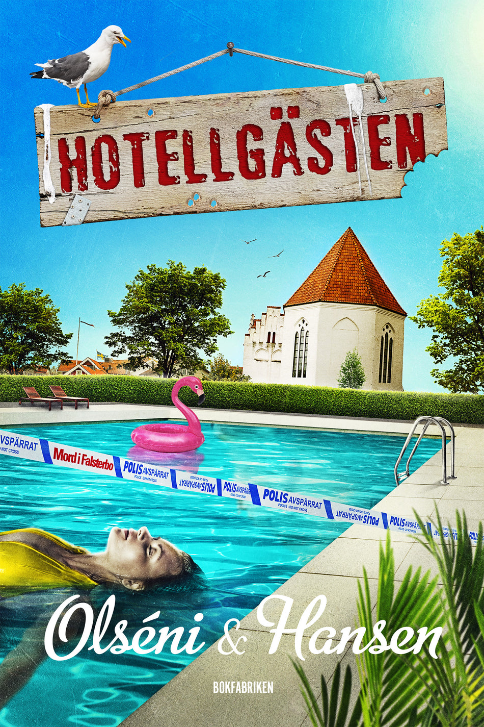 Valokuva kirjasta Christina Olséni / Micke Hansen Hotellgästen, kuuluu tuoteryhmään Ruots kaunokirjat.