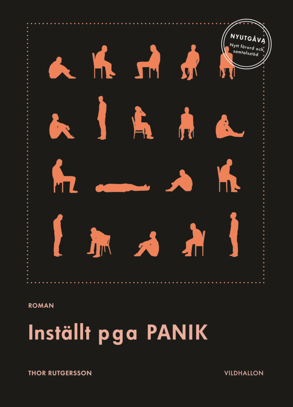 Valokuva kirjasta Thor Rutgersson Inställt p g a PANIK, kuuluu tuoteryhmään Ruots kaunokirjat.