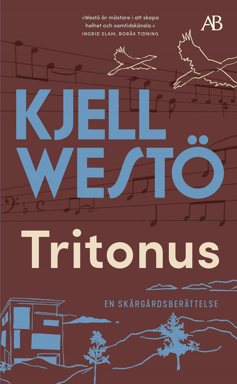 Valokuva kirjasta Kjell Westö Tritonus, kuuluu tuoteryhmään Ruots kaunokirjat.