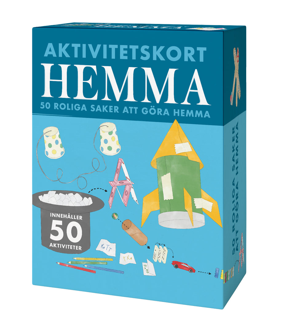 Valokuva kirjasta  Aktivitetskort: hemma, kuuluu tuoteryhmään Ruots lapset nuoret ja sarjakuvat.