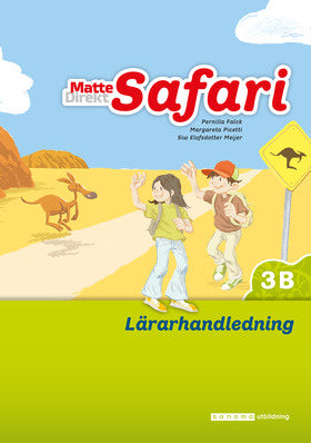 Valokuva kirjasta Margareta Picetti / Pernilla Falck Matte Direkt Safari 3B Lärarhandledning, kuuluu tuoteryhmään Ruots lapset nuoret ja sarjakuvat.