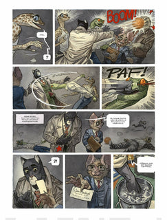 Blacksad 6: Kun kaikki sortuu - Ensimmäinen osa
