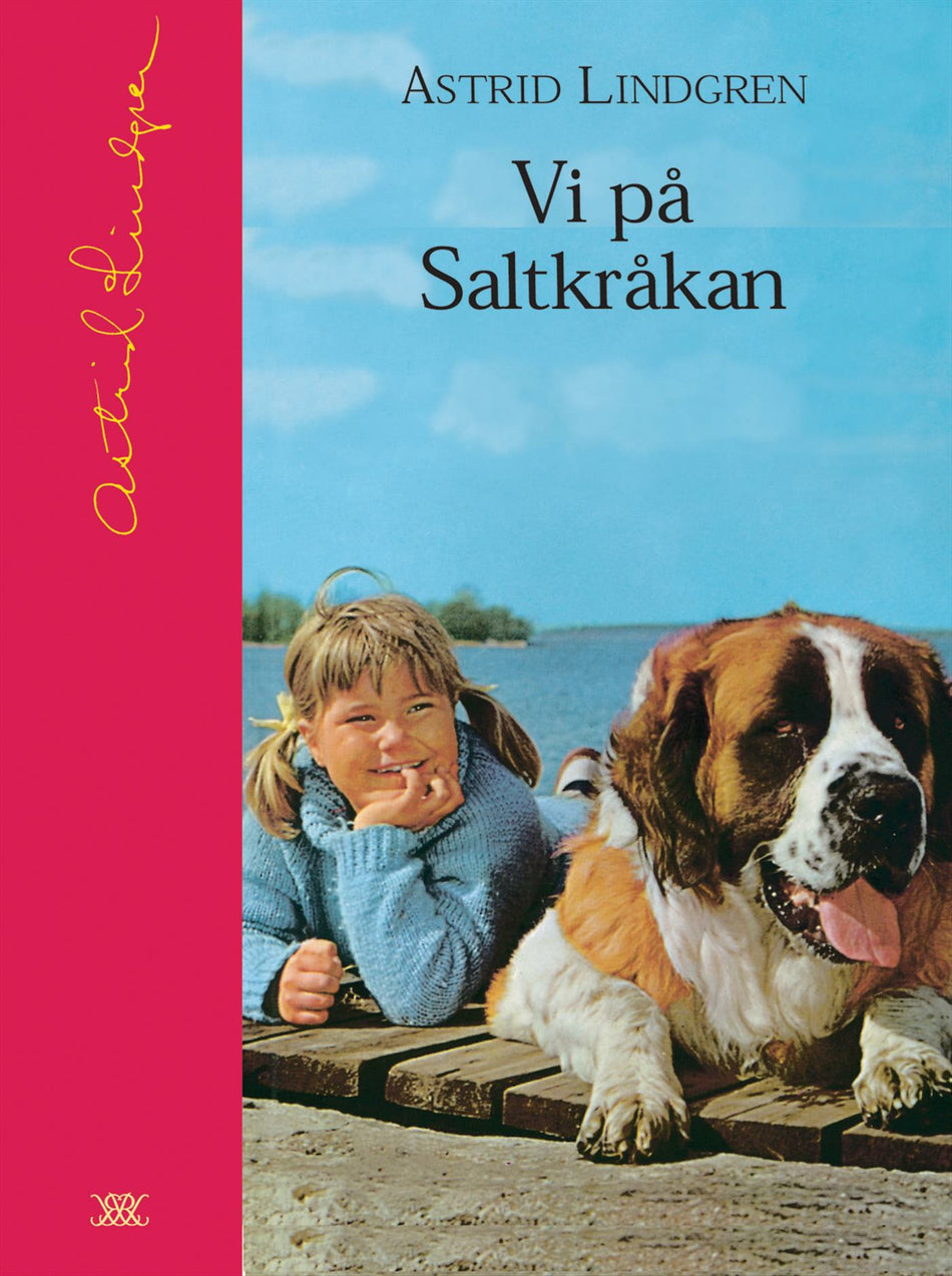 Valokuva kirjasta Astrid Lindgren Vi på Saltkråkan, kuuluu tuoteryhmään Ruots lapset nuoret ja sarjakuvat.