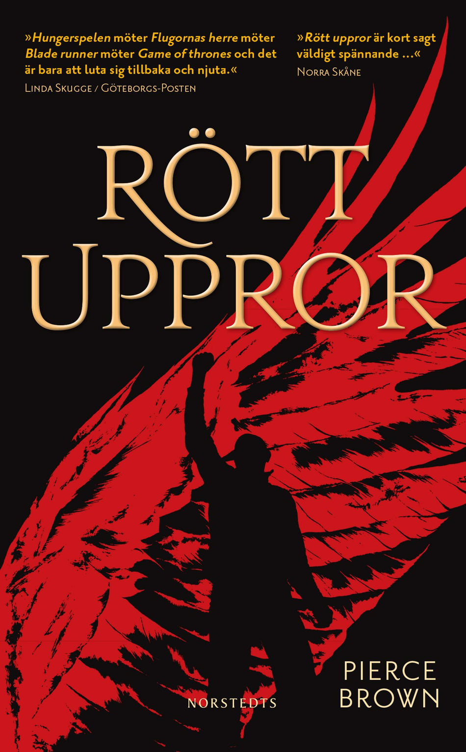 Valokuva kirjasta Pierce Brown Rött uppror, kuuluu tuoteryhmään Ruots kaunokirjat.
