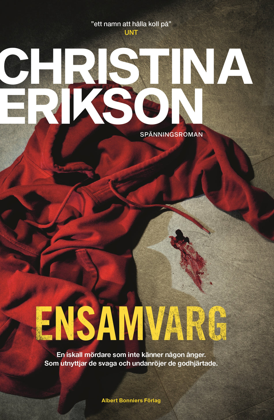 Valokuva kirjasta Christina Erikson Ensamvarg, kuuluu tuoteryhmään Ruots kaunokirjat.