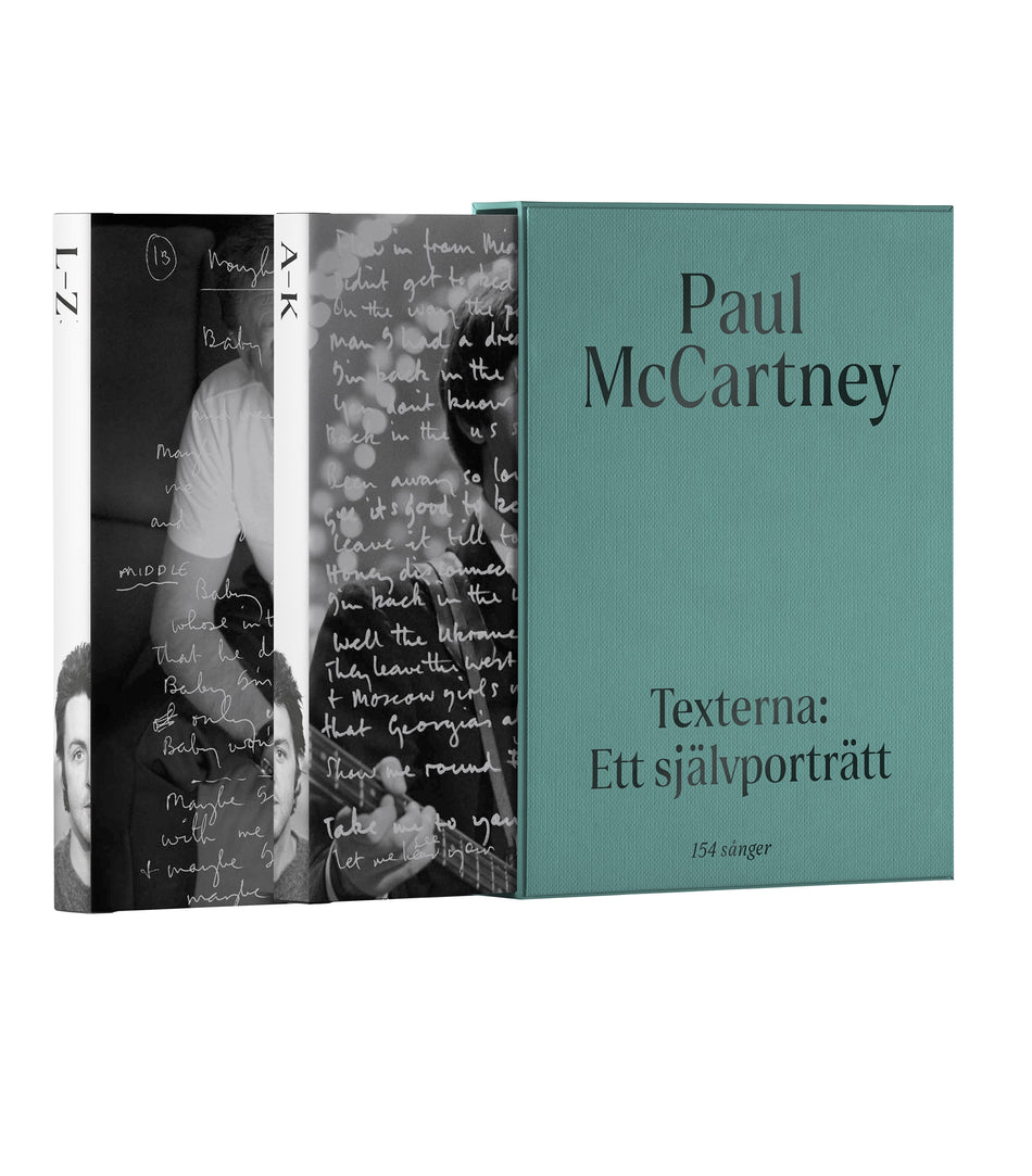 Valokuva kirjasta Paul McCartney Paul McCartney: Texterna. Ett självporträtt : Mitt liv i 154 sånger, kuuluu tuoteryhmään Ruots muu tieto.