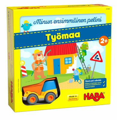 Valokuva tuotteesta Minun ensimmäinen pelini - Työmaa, kuuluu tuoteryhmään Lautapelit.