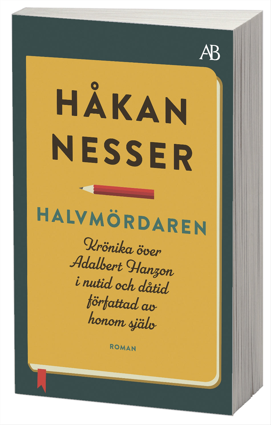 Valokuva kirjasta Håkan Nesser Halvmördaren : krönika över Adalbert Hanzon i nutid och dåtid författad av honom själv, kuuluu tuoteryhmään Ruots kaunokirjat.