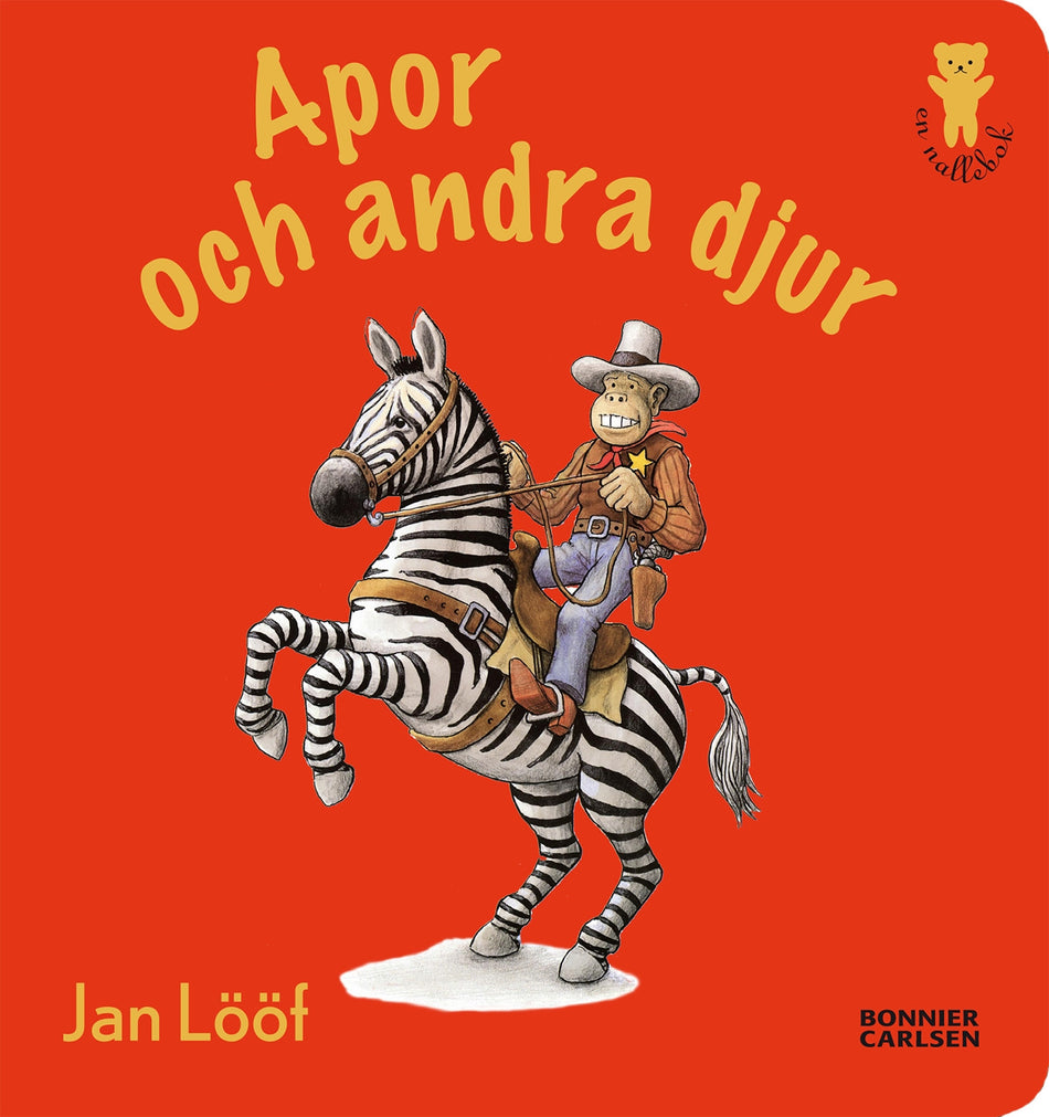 Valokuva kirjasta Jan Lööf Apor och andra djur, kuuluu tuoteryhmään Ruots lapset nuoret ja sarjakuvat.