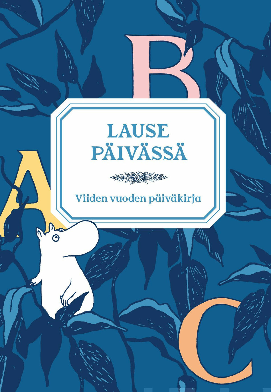 Valokuva kirjasta Paula Nivukoski Muumit Lause päivässä, kuuluu tuoteryhmään Muut tietokirjat.