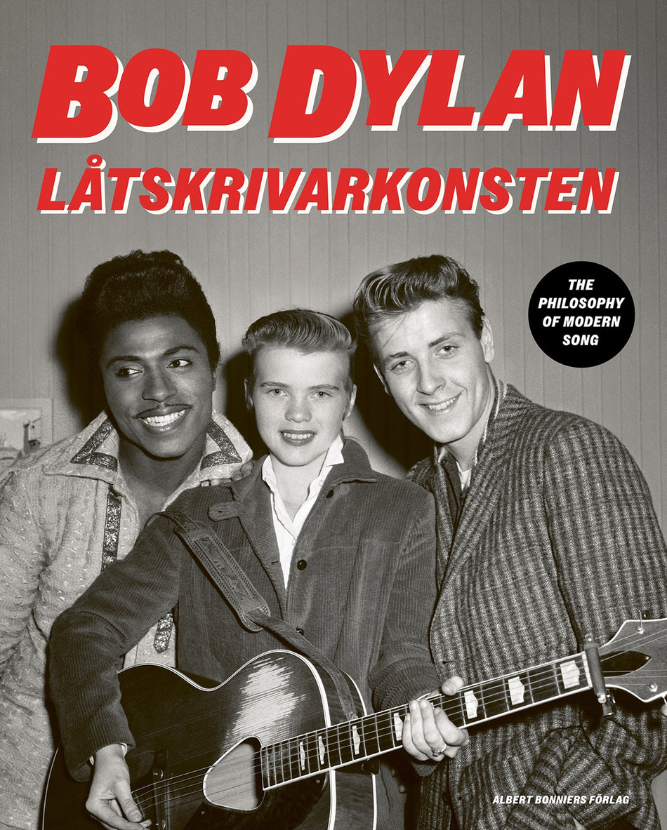 Valokuva kirjasta Bob Dylan Låtskrivarkonsten, kuuluu tuoteryhmään Ruots harrasteet taide.