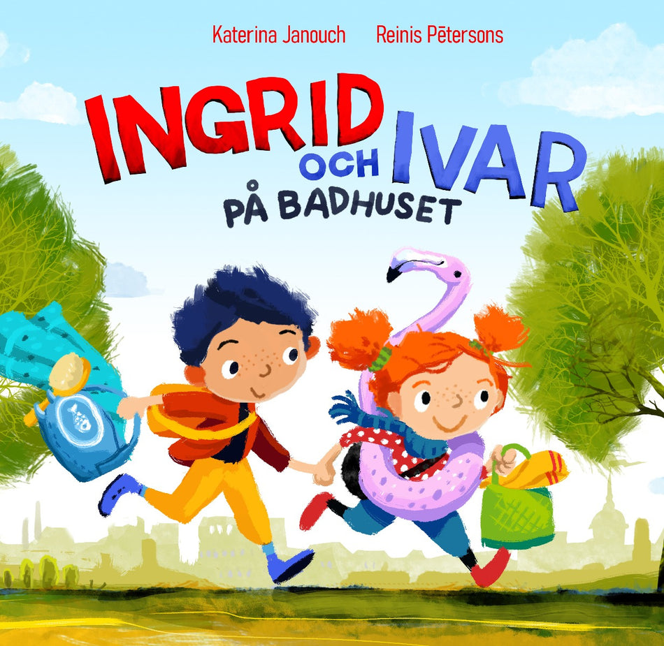 Valokuva kirjasta Katerina Janouch / Reinis Petersons Ingrid och Ivar på badhuset, kuuluu tuoteryhmään Ruots lapset nuoret ja sarjakuvat.