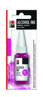 Alkoholimuste 20ml pinkki, Marabu Alcohol ink 014 magenta