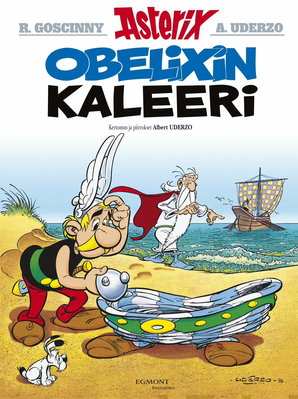 Valokuva kirjasta Albert Uderzo Asterix 30: Obelixin kaleeri, kuuluu tuoteryhmään Nuorten romaanit.