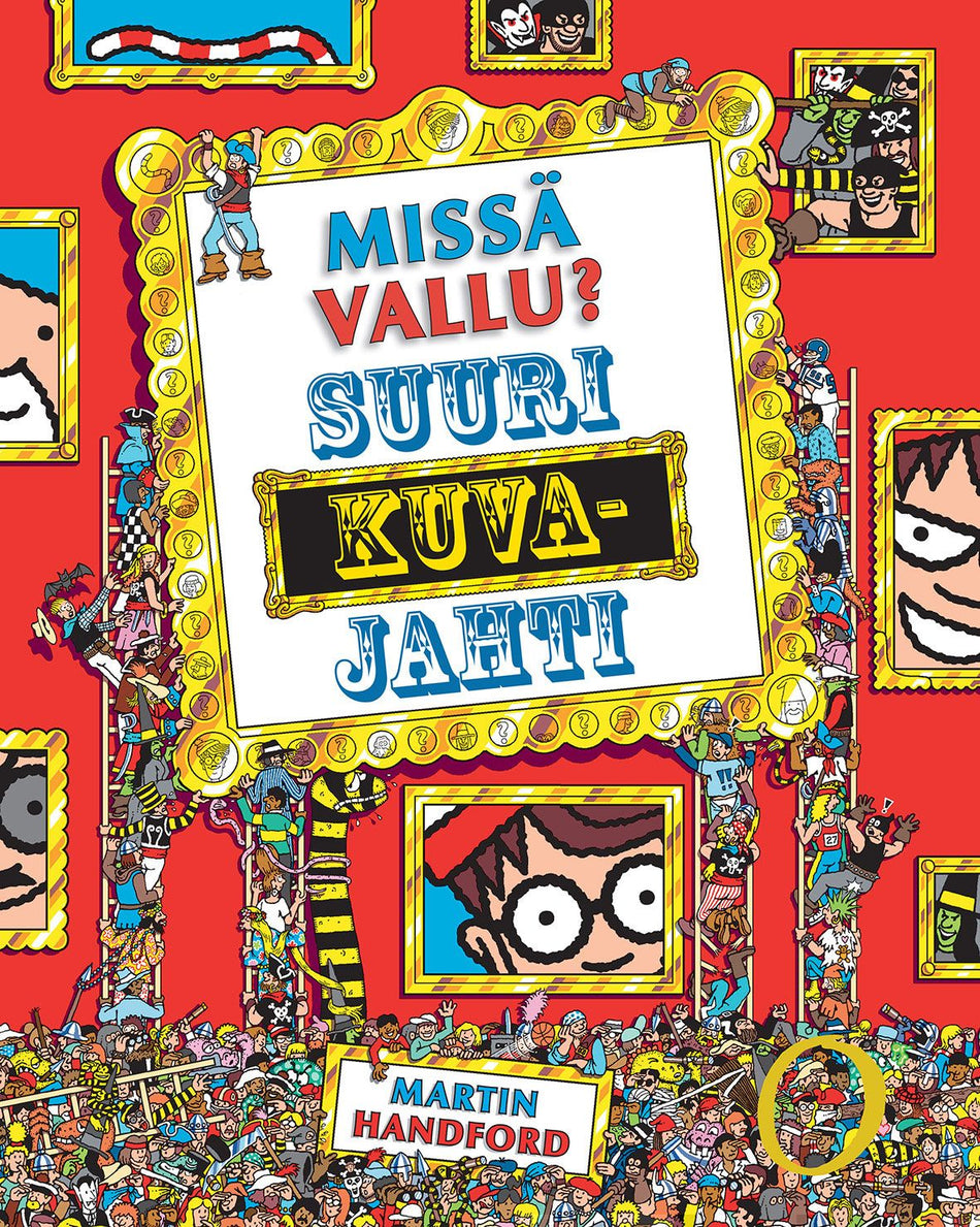 Valokuva kirjasta Martin Handford Missä Vallu?, kuuluu tuoteryhmään Lasten kuvakirjat.