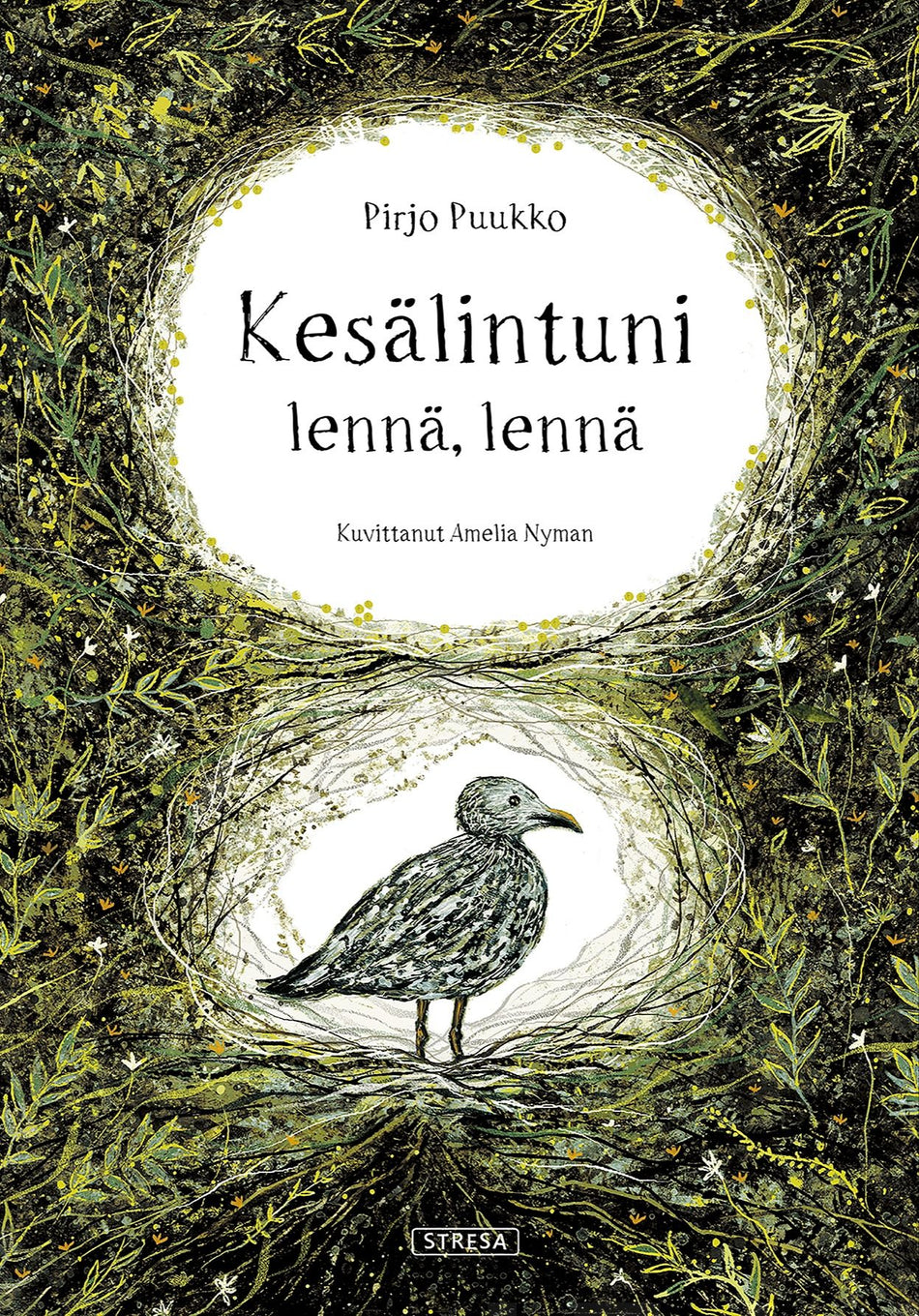 Valokuva kirjasta Pirjo Puukko Kesälintuni lennä, lennä, kuuluu tuoteryhmään Lasten kuvakirjat.