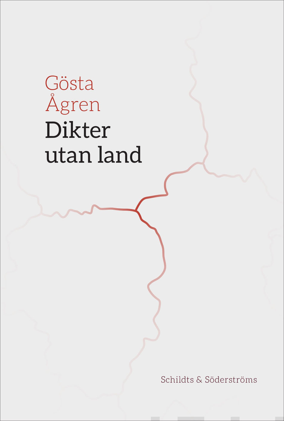 Valokuva kirjasta Gösta Ågren Dikter utan land, kuuluu tuoteryhmään Runot.