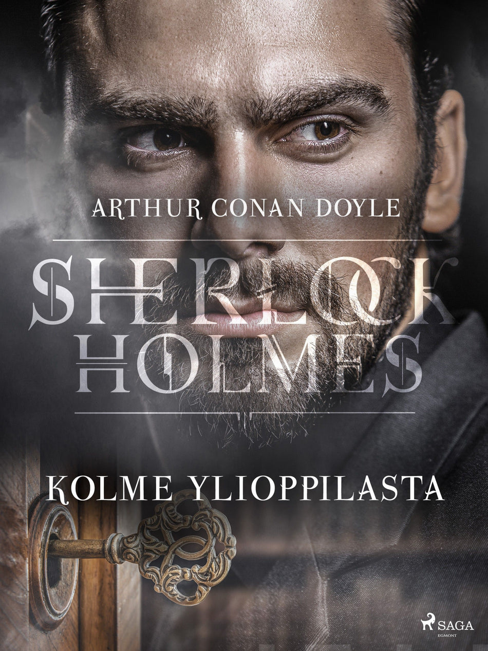 Valokuva kirjasta Arthur Conan Doyle Kolme ylioppilasta, kuuluu tuoteryhmään E-kirjat kauno.