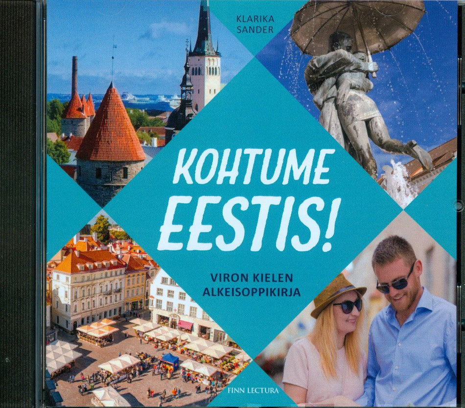 Valokuva kirjasta Klarika Sander Kohtume Eestis! (cd), kuuluu tuoteryhmään Äänioppikirjat.