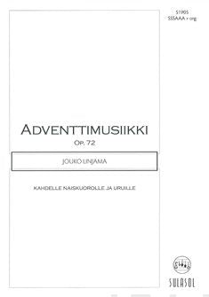 Valokuva kirjasta  Adventtimusiikki, kuuluu tuoteryhmään Musiikki.