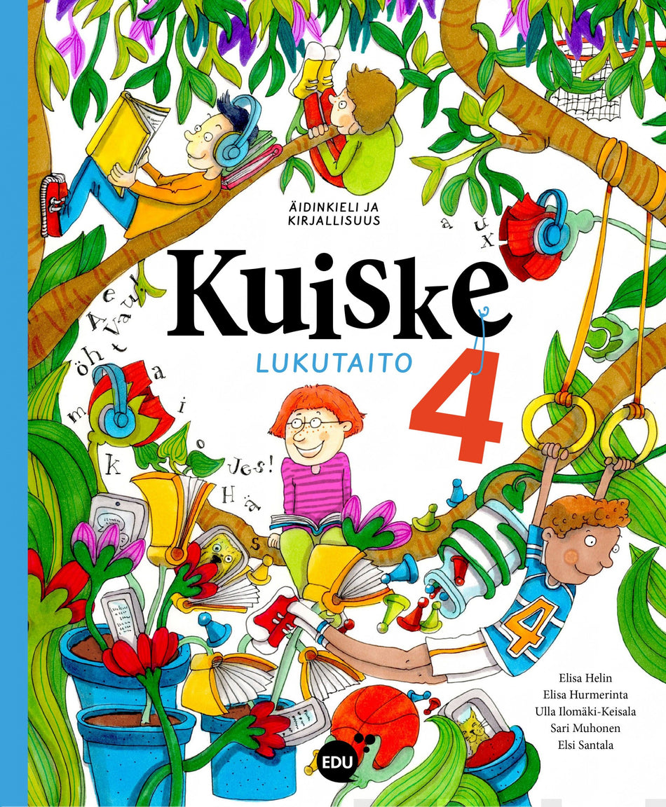 Valokuva kirjasta Vaula Helin / Pipsa Hurmerinta / Ulla Ilomäki-Keisala / Anne Muhonen / Mirkka Santala Kuiske 4 Oppilaan kirja Lukutaito, kuuluu tuoteryhmään P-kirjat.